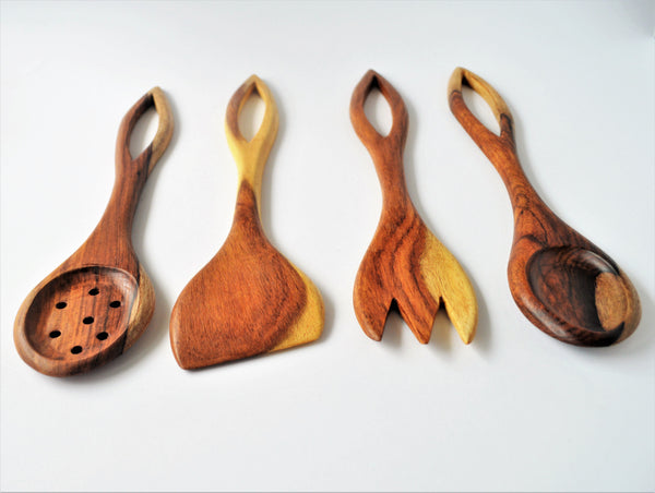 Leaves Kitchen Spoons set (4 pieces)
