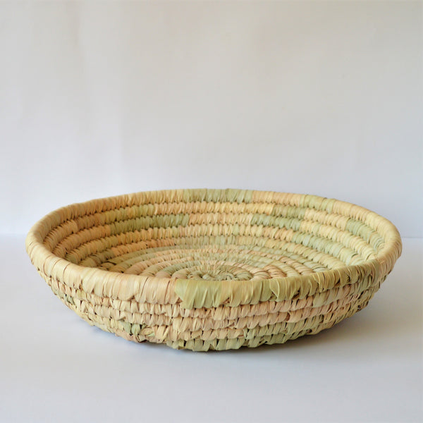 Woven bread plate 8"