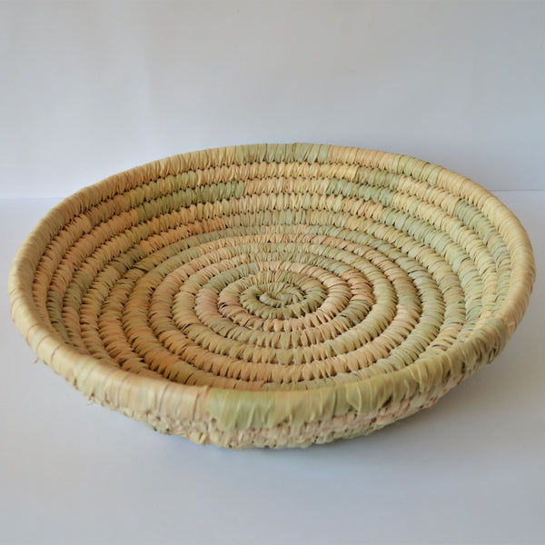 Woven bread plate 8"