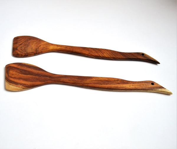 Decorative Hand carved  Kitchen spoons set